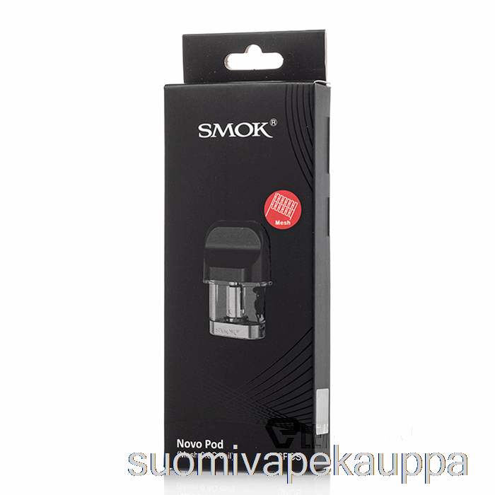 Vape Box Smok Novo Vaihtokotelon Patruunat 0,8ohm Novo Mesh Pods